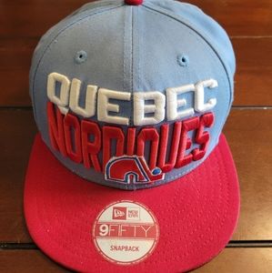 Quebec Nordiques NHL Men's Hockey Snapback Hat